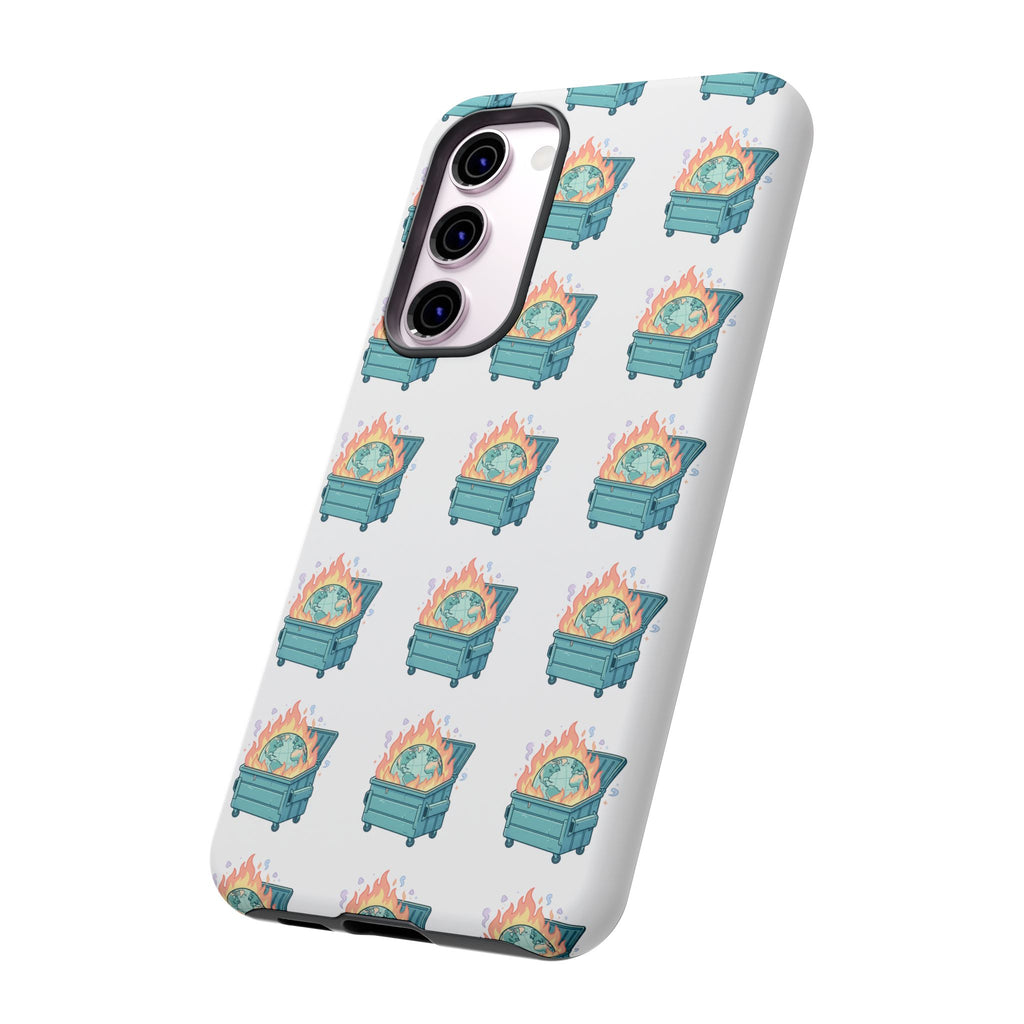 Dumpster Fire Pattern Phone Case
