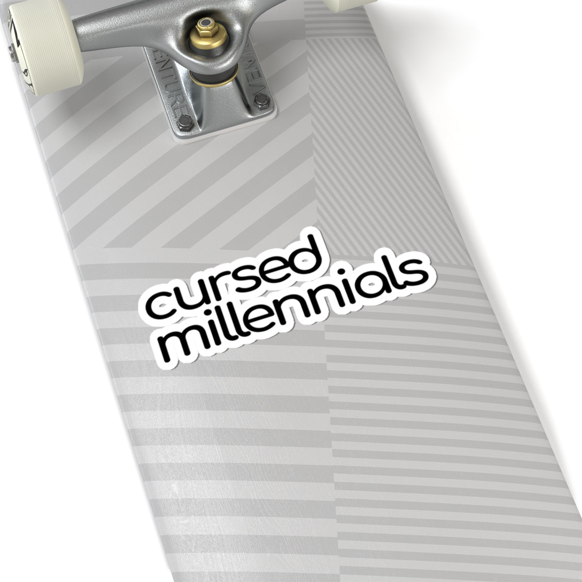Cursed Millennials Kiss-Cut Sticker
