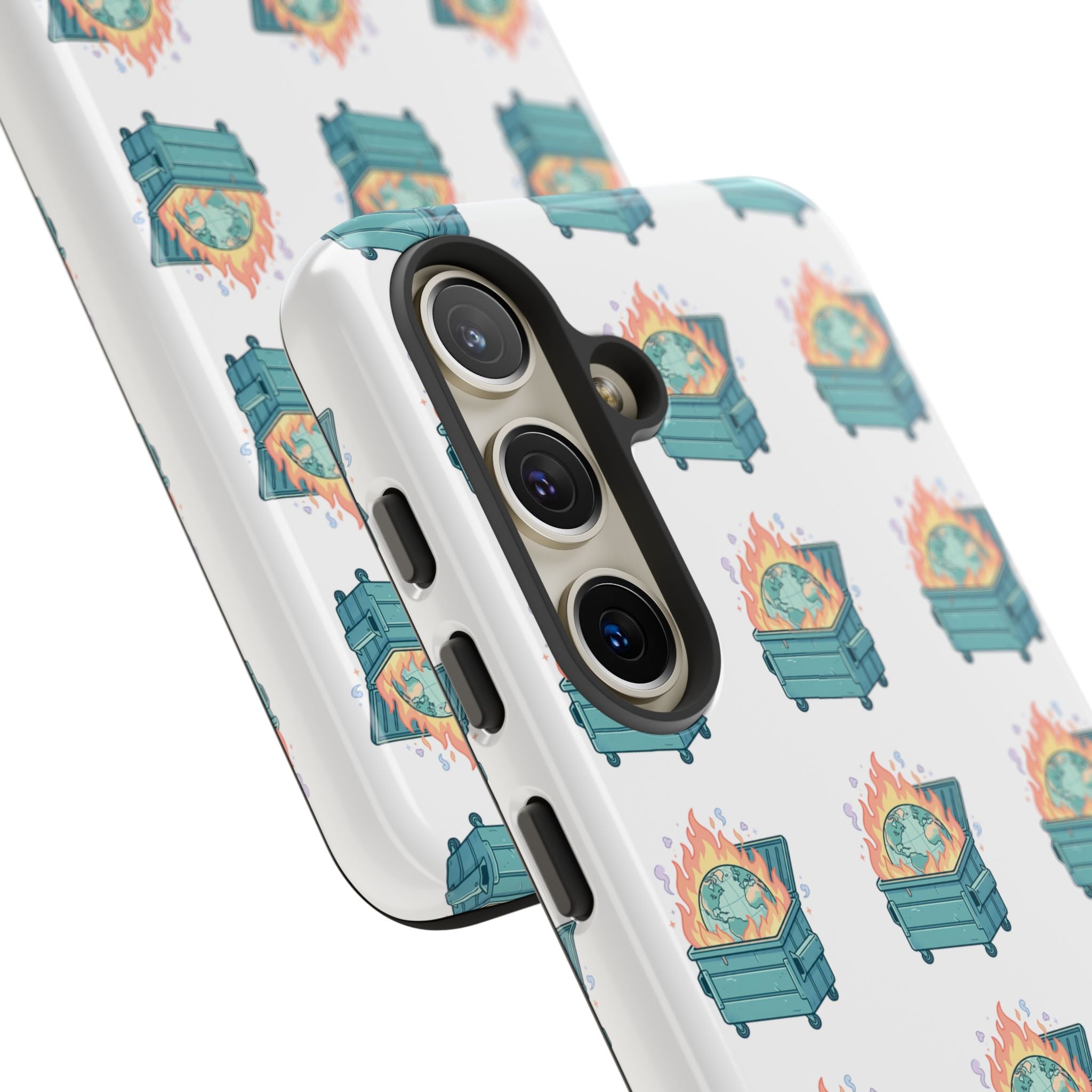 Dumpster Fire Pattern Phone Case