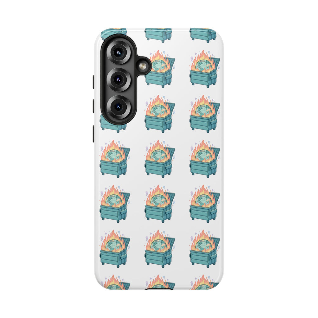 Dumpster Fire Pattern Phone Case