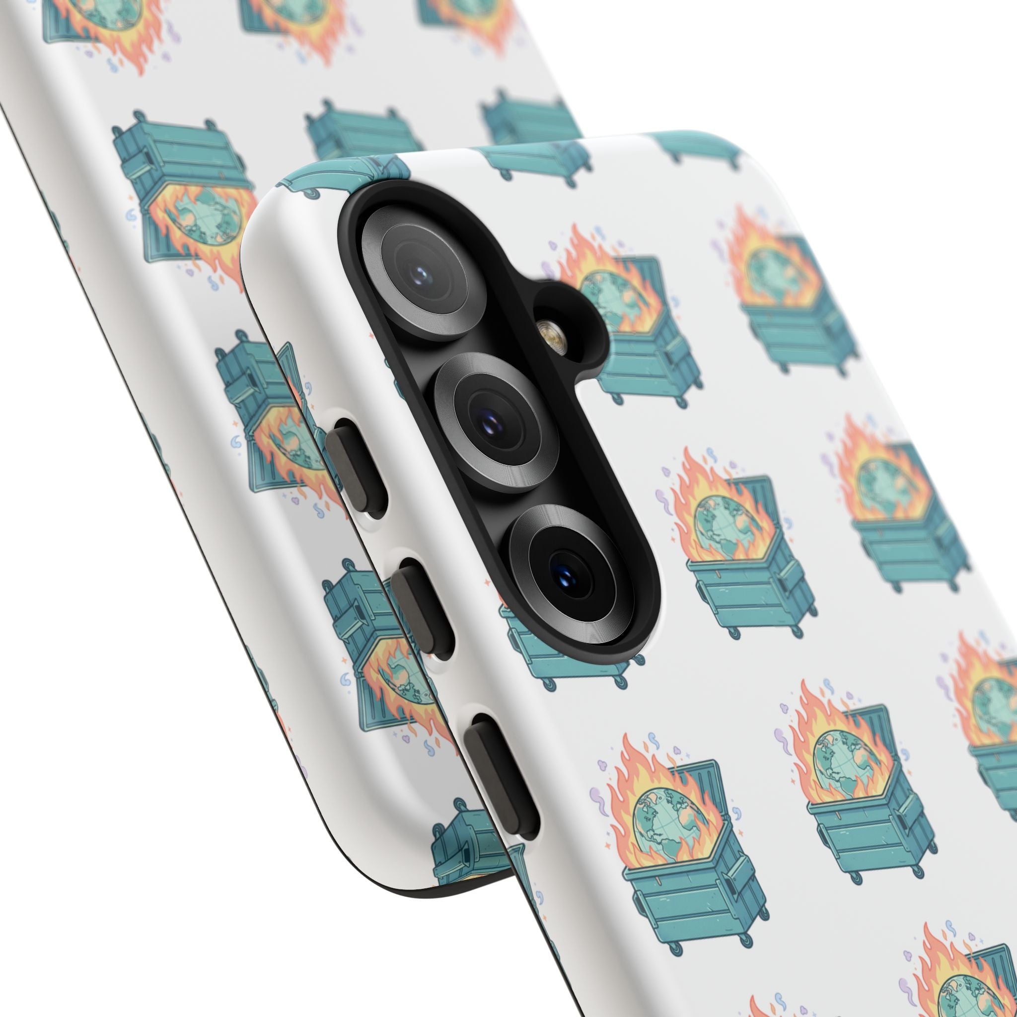 Dumpster Fire Pattern Phone Case