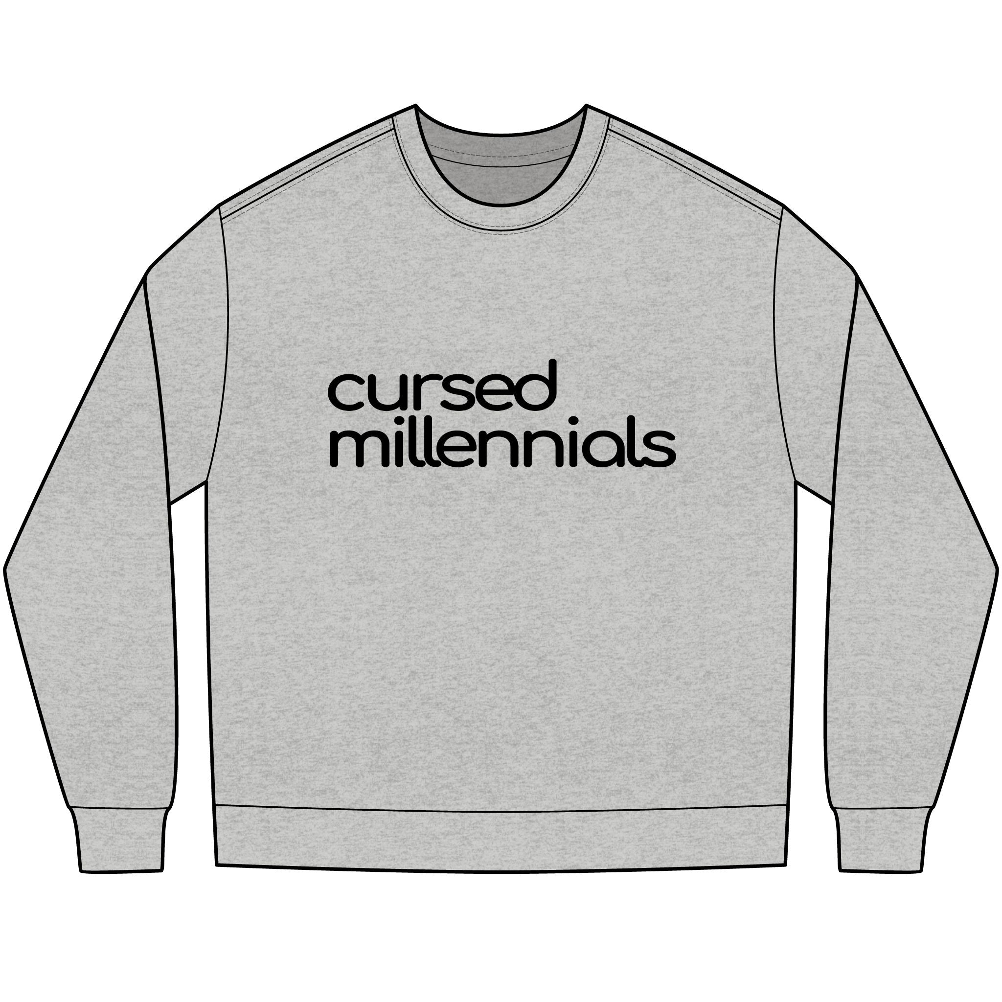 Cursed Millennials Long Sleeve Tee