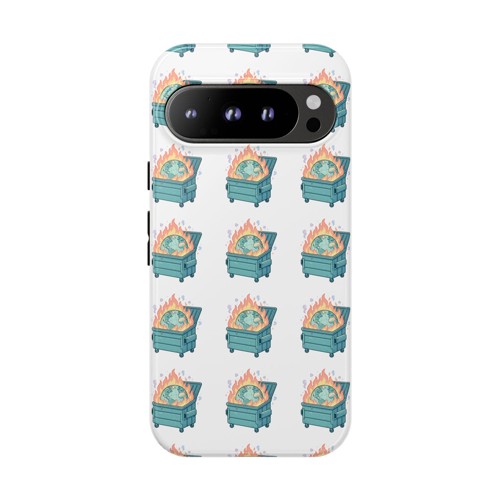 Dumpster Fire Pattern Phone Case
