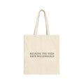 Graphic Cotton Tote