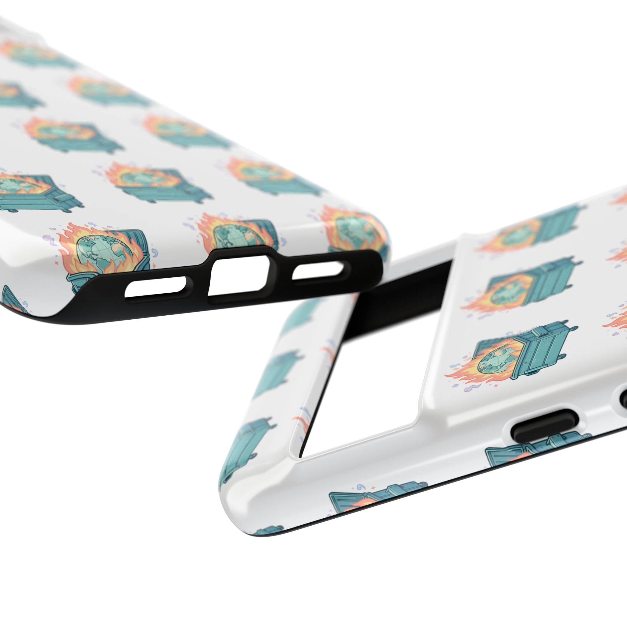 Dumpster Fire Pattern Phone Case