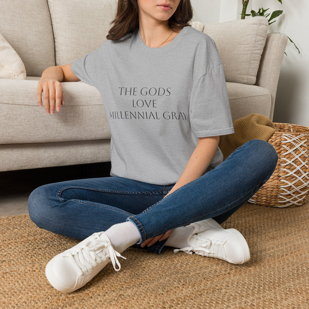 Relaxed Millennial Gray Tee