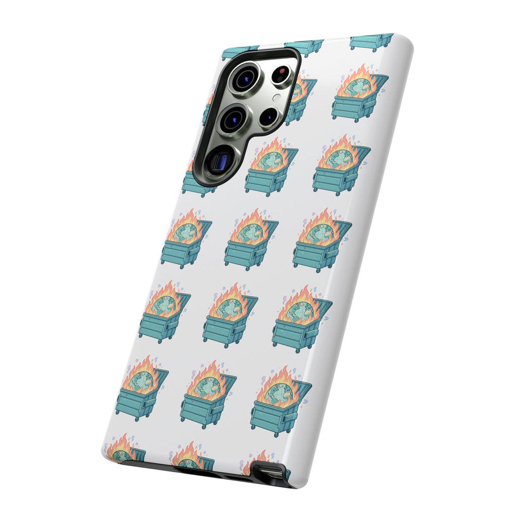 Dumpster Fire Pattern Phone Case
