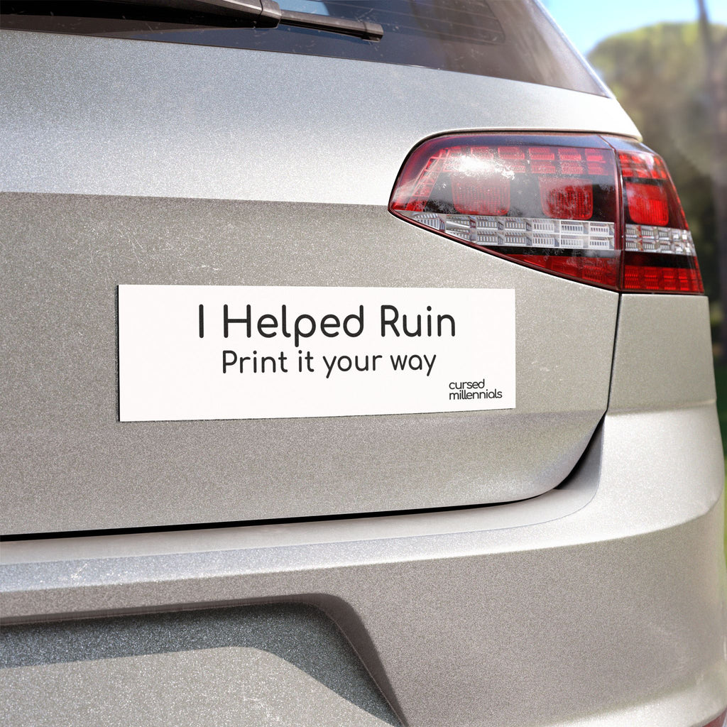 Customizable Car Magnet