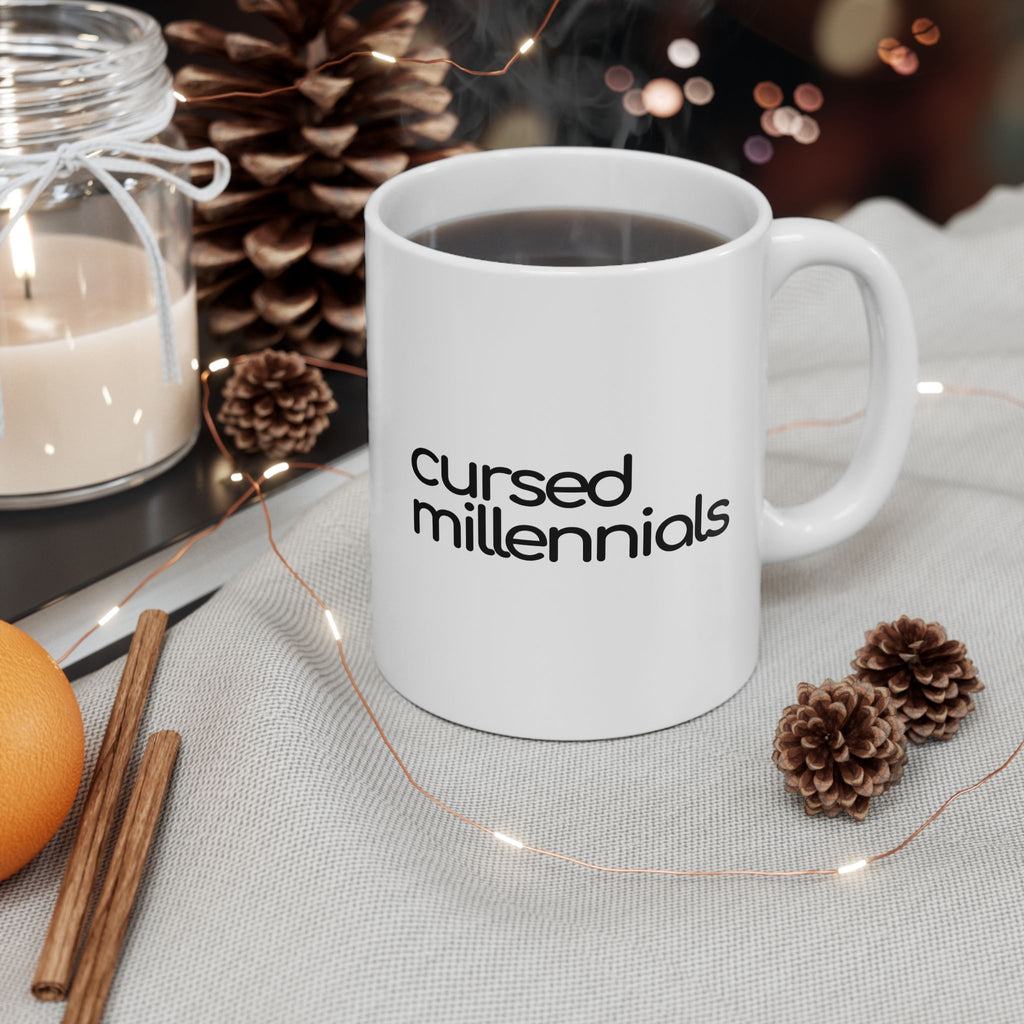 Dumpster Fire Ceramic Mug