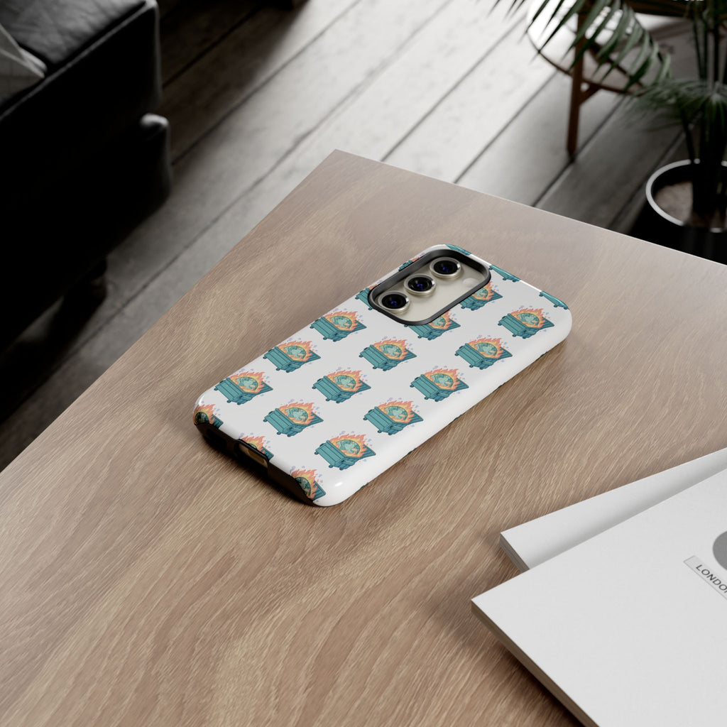 Dumpster Fire Pattern Phone Case