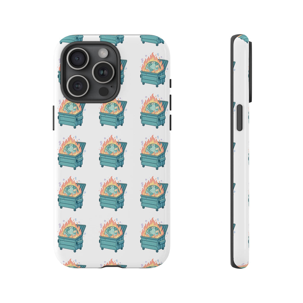 Dumpster Fire Pattern Phone Case