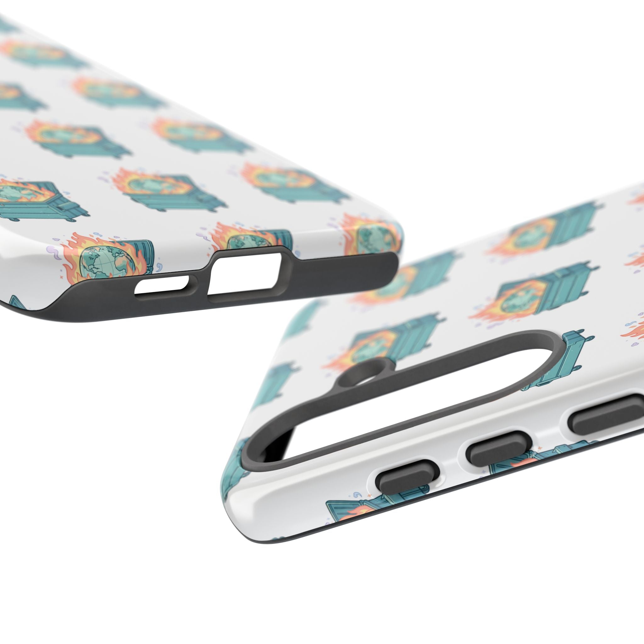 Dumpster Fire Pattern Phone Case