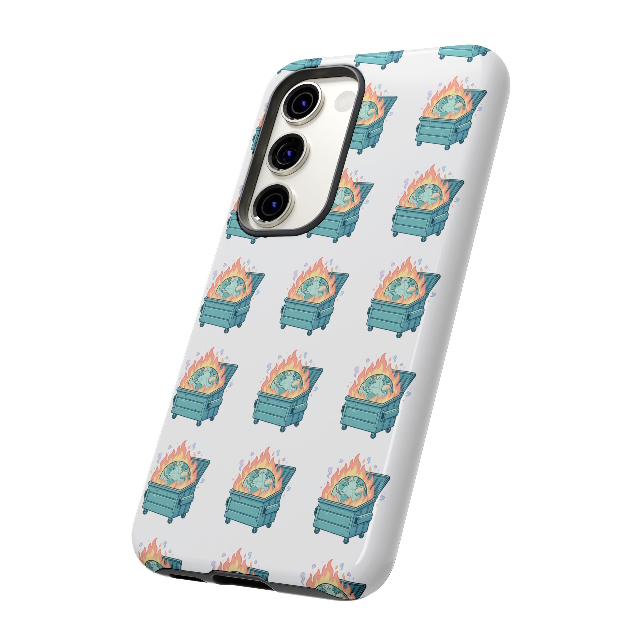 Dumpster Fire Pattern Phone Case