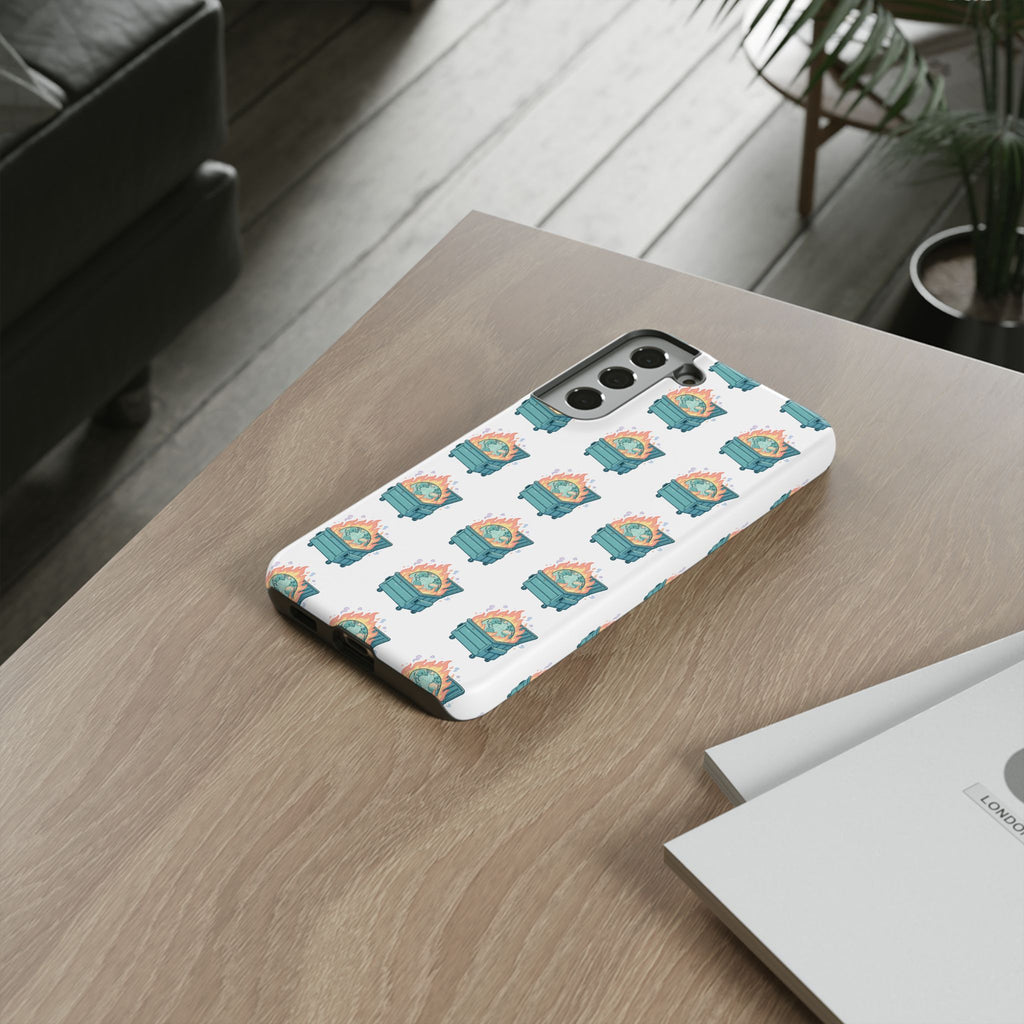 Dumpster Fire Pattern Phone Case