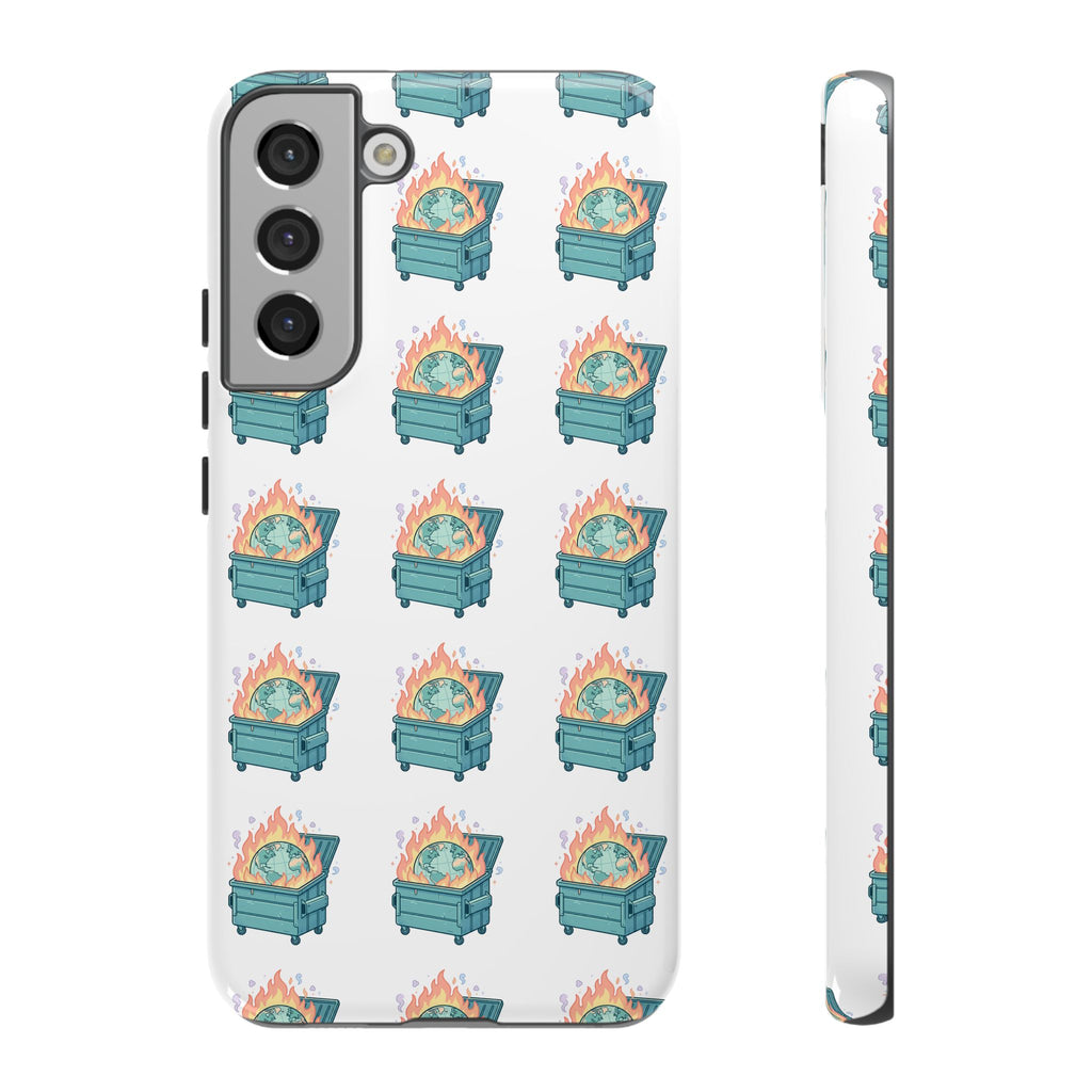 Dumpster Fire Pattern Phone Case