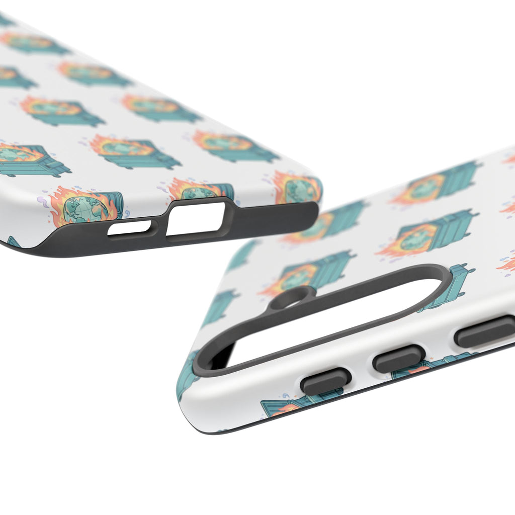 Dumpster Fire Pattern Phone Case