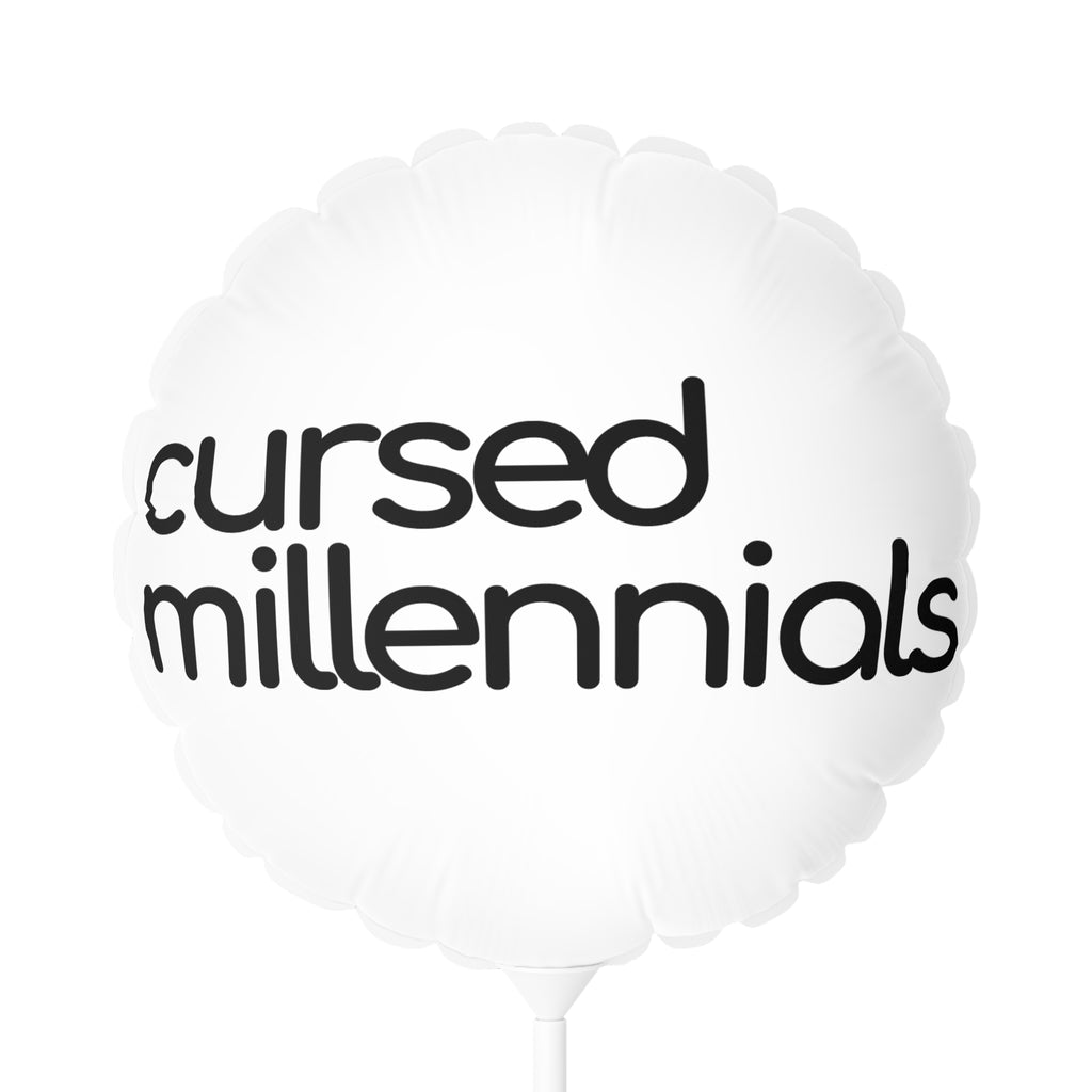 Cursed Millennials 11" Foil Balloon