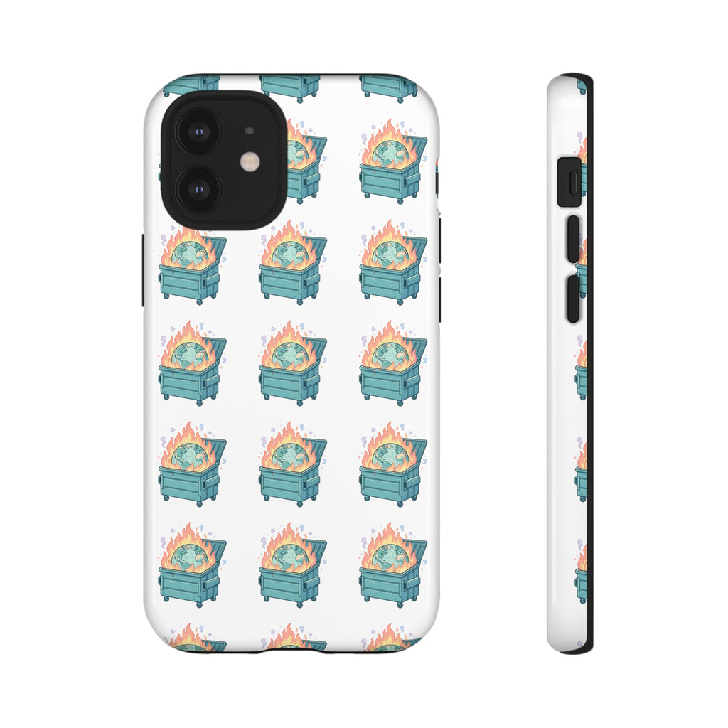 Dumpster Fire Pattern Phone Case