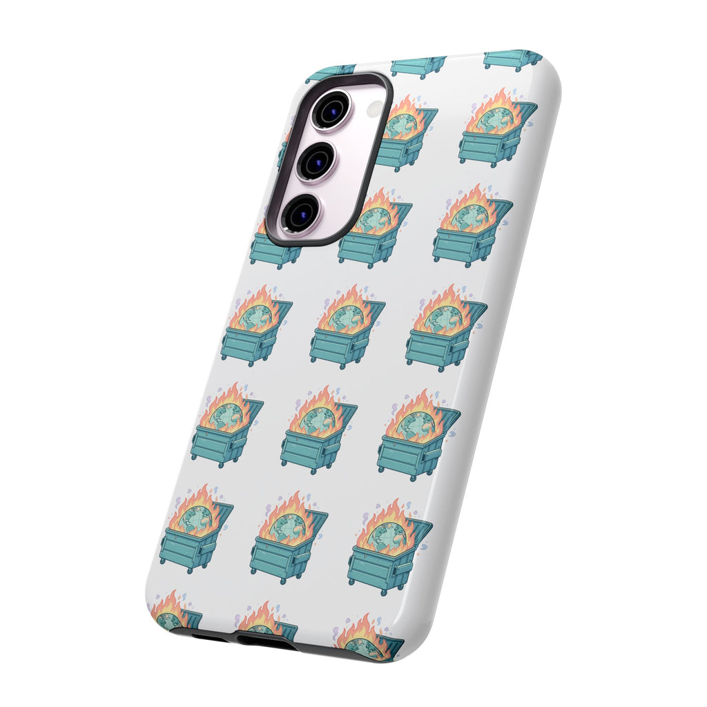Dumpster Fire Pattern Phone Case