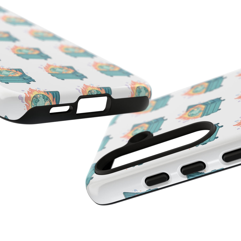 Dumpster Fire Pattern Phone Case