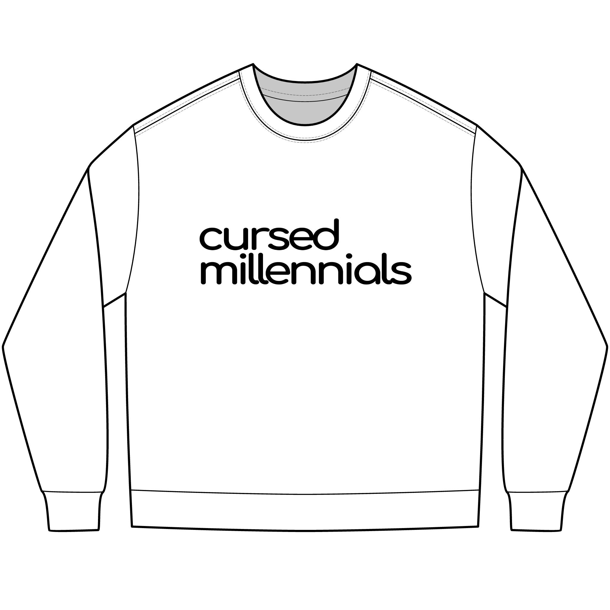 Cursed Millennials Long Sleeve Tee