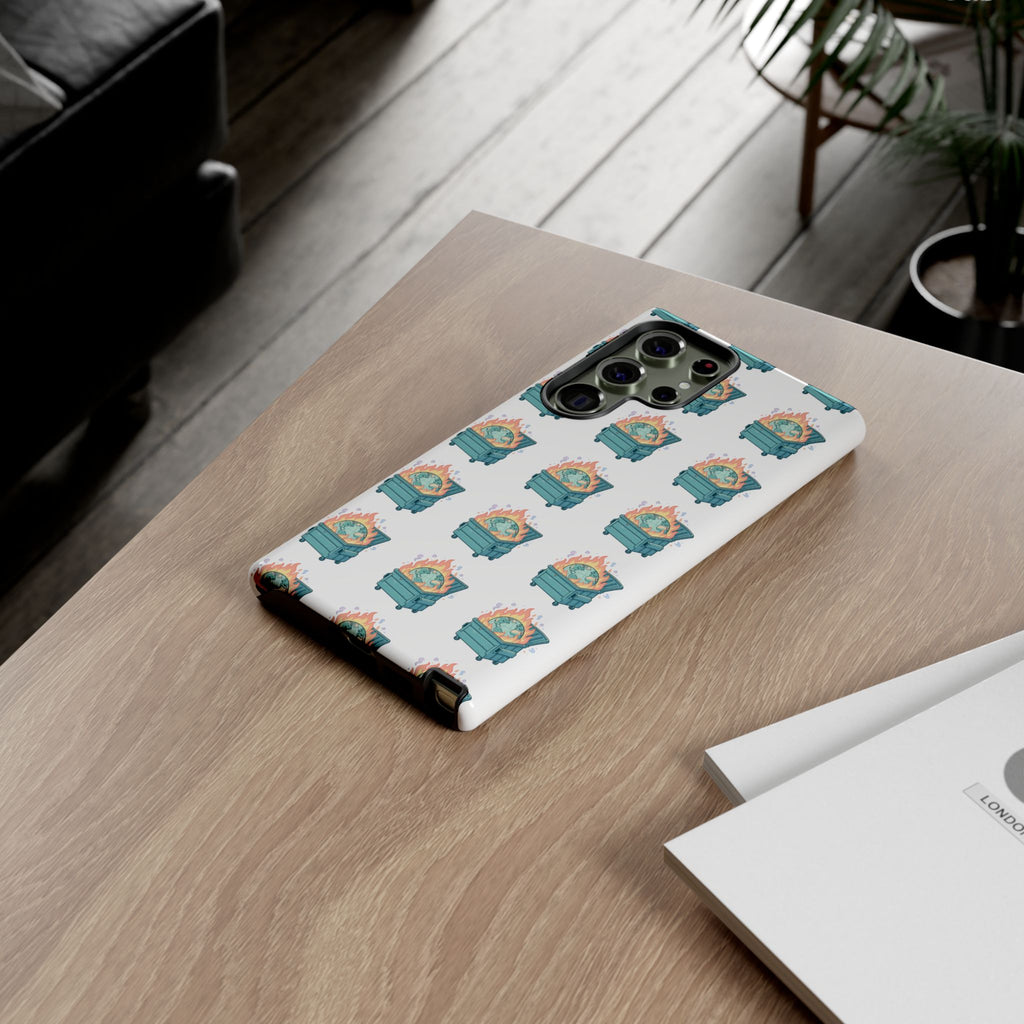 Dumpster Fire Pattern Phone Case