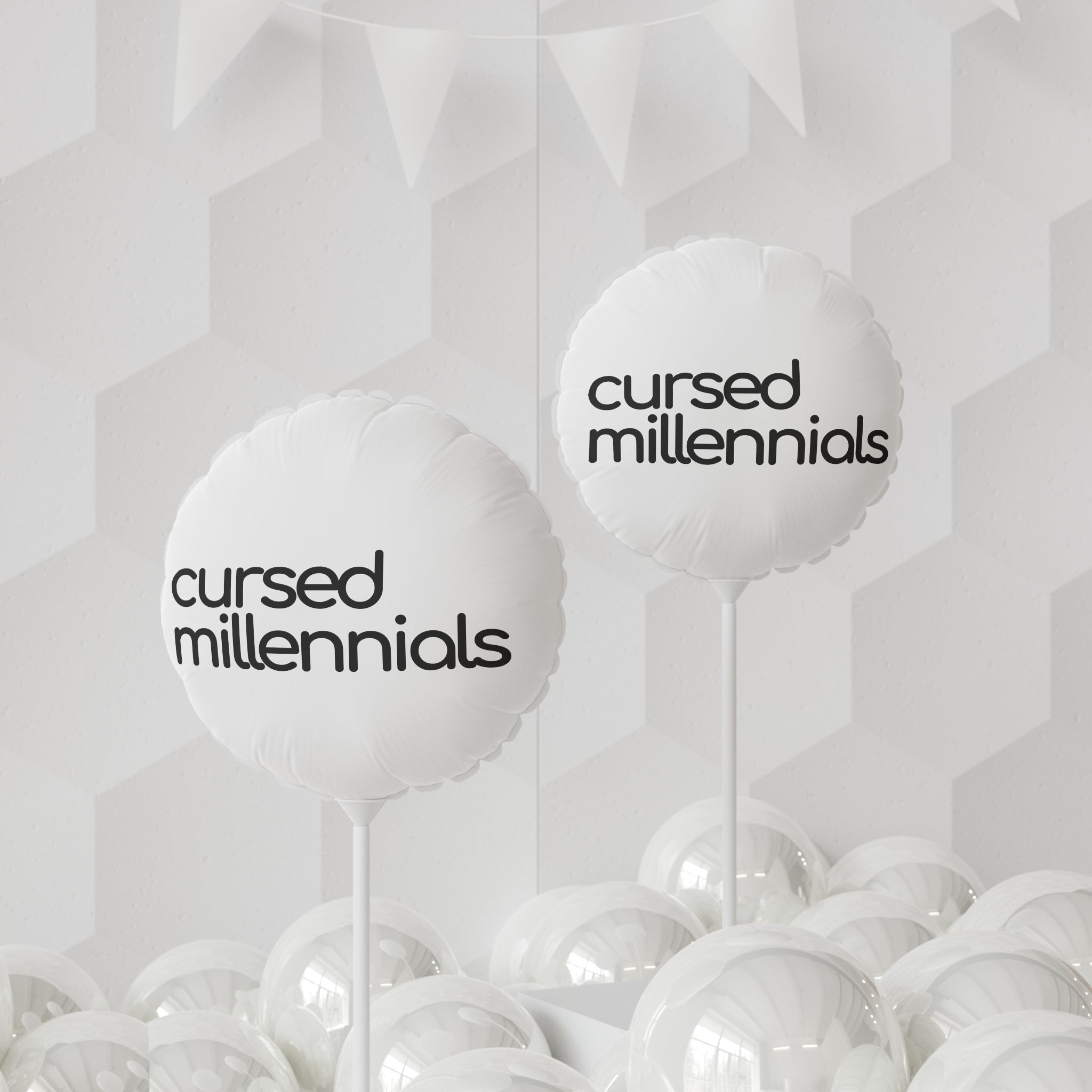 Cursed Millennials 11" Foil Balloon