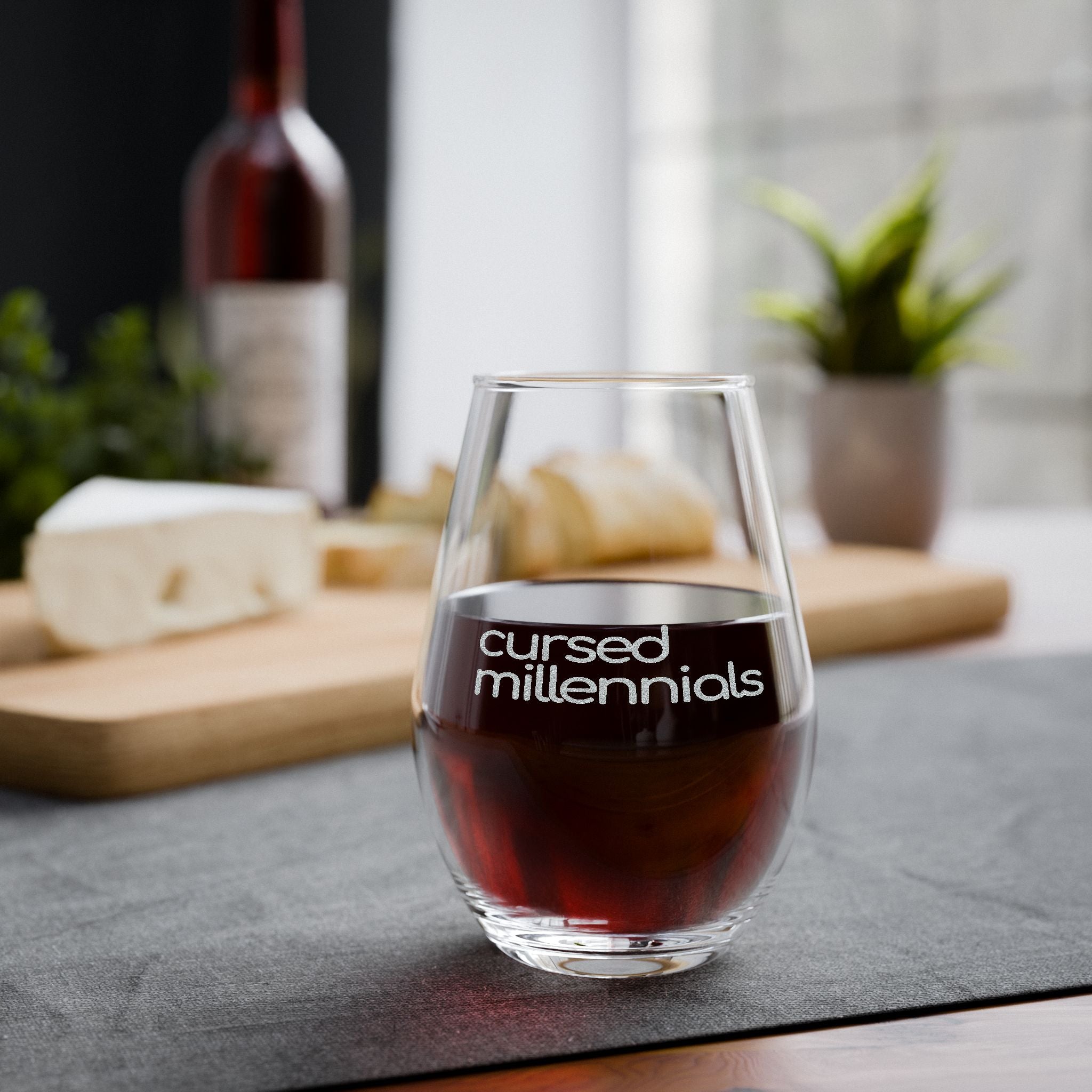 Engraved Stemless Wine Glass (11.5 oz)