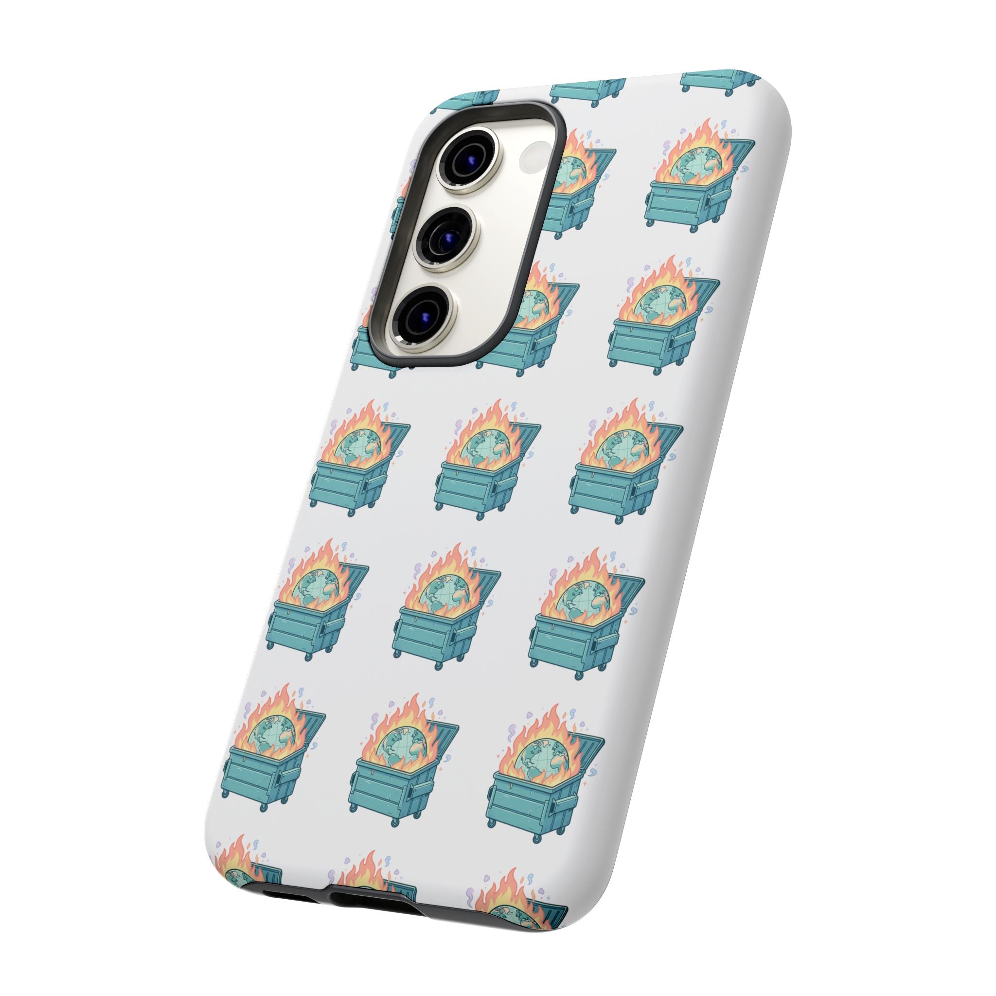 Dumpster Fire Pattern Phone Case