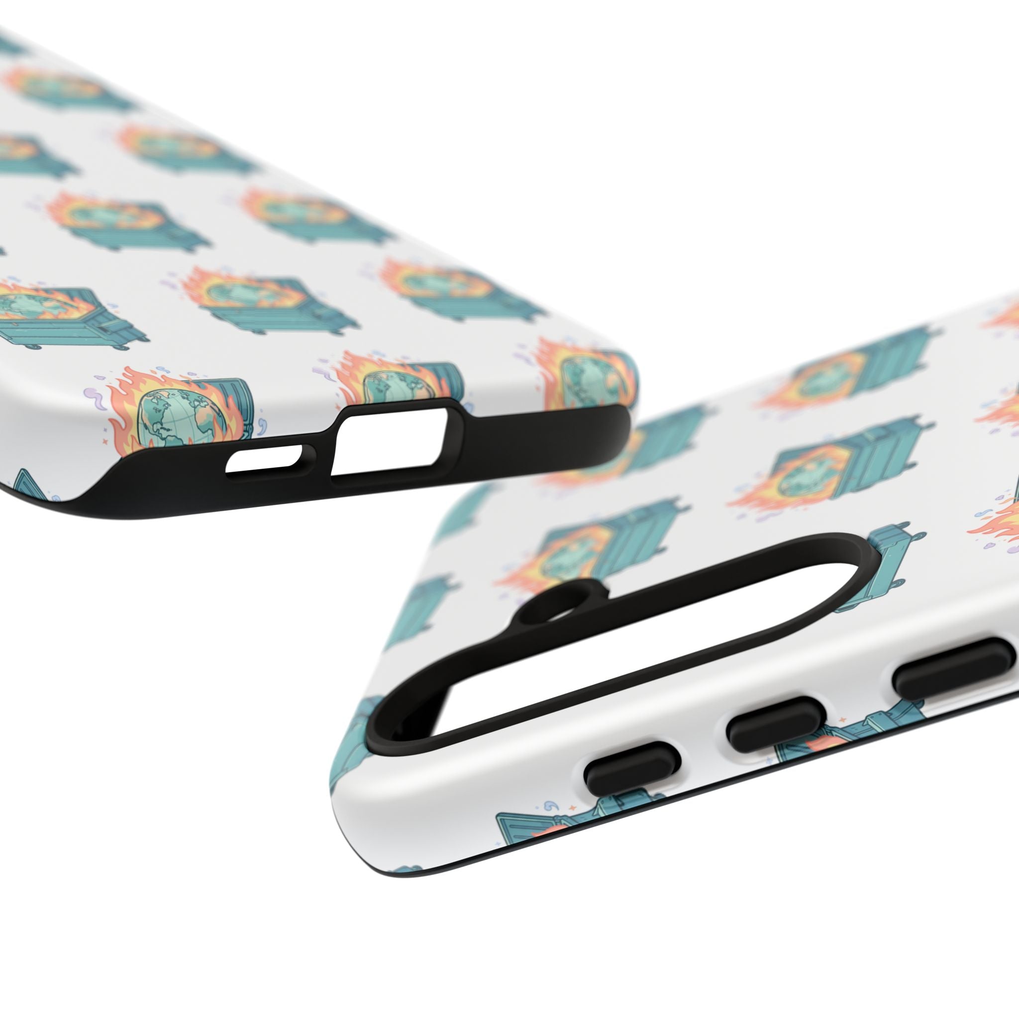 Dumpster Fire Pattern Phone Case